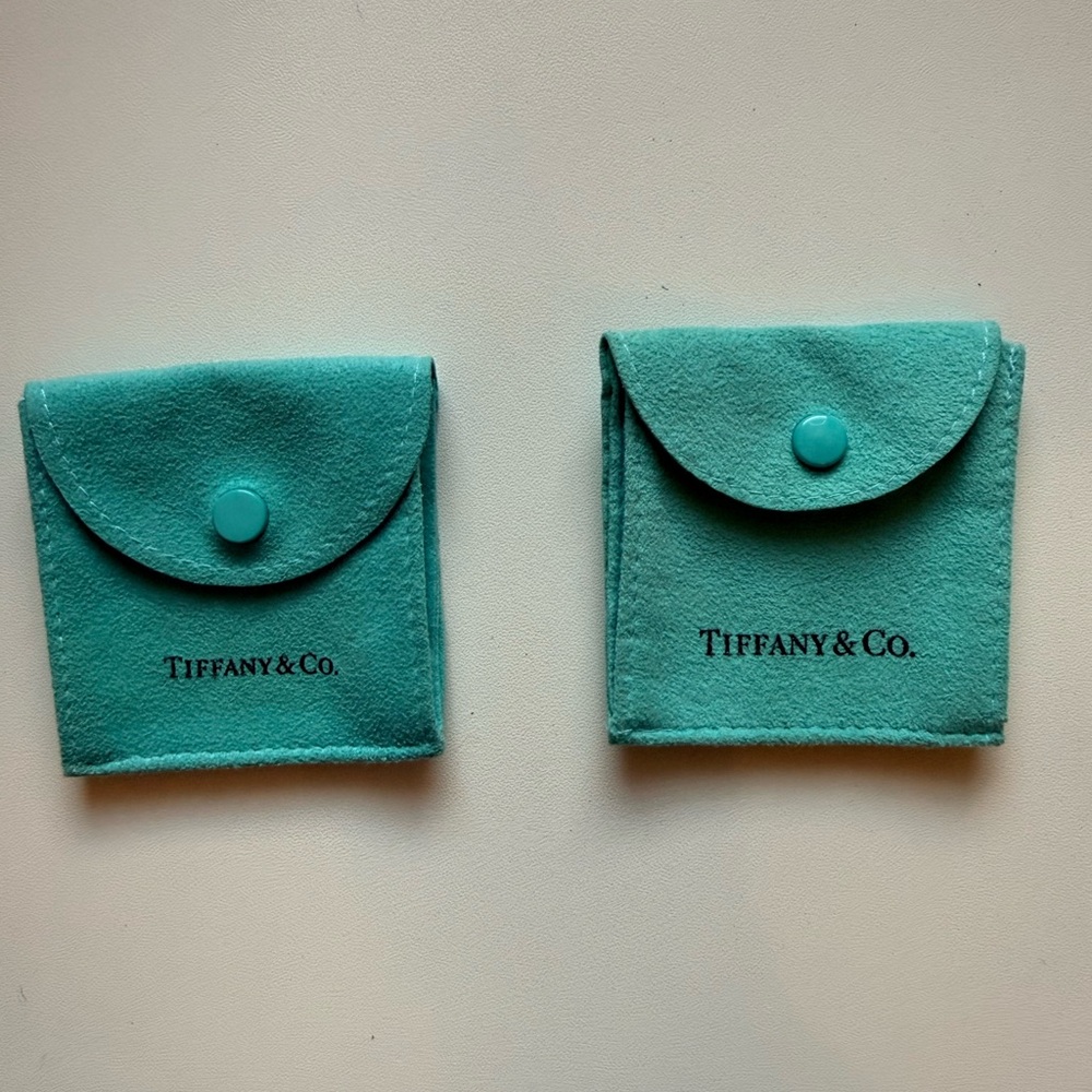 Tiffany & Co. Turquoise Jewelry Pouches